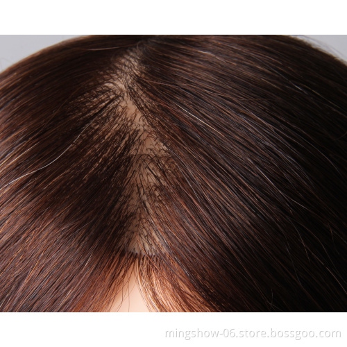 Beauty Salon Equipment Training  Female Head With 100% Human Hair For Barber Practice Training Mannequin Head